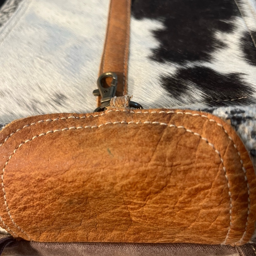 Myra Oriental Cowhide Backpack - image 7